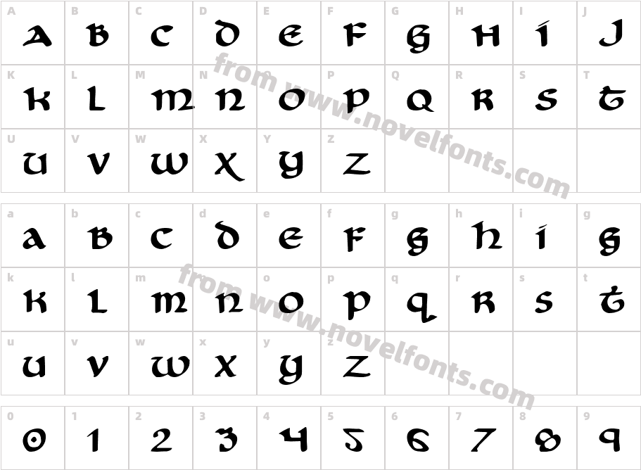 JI MatterCharacter Map