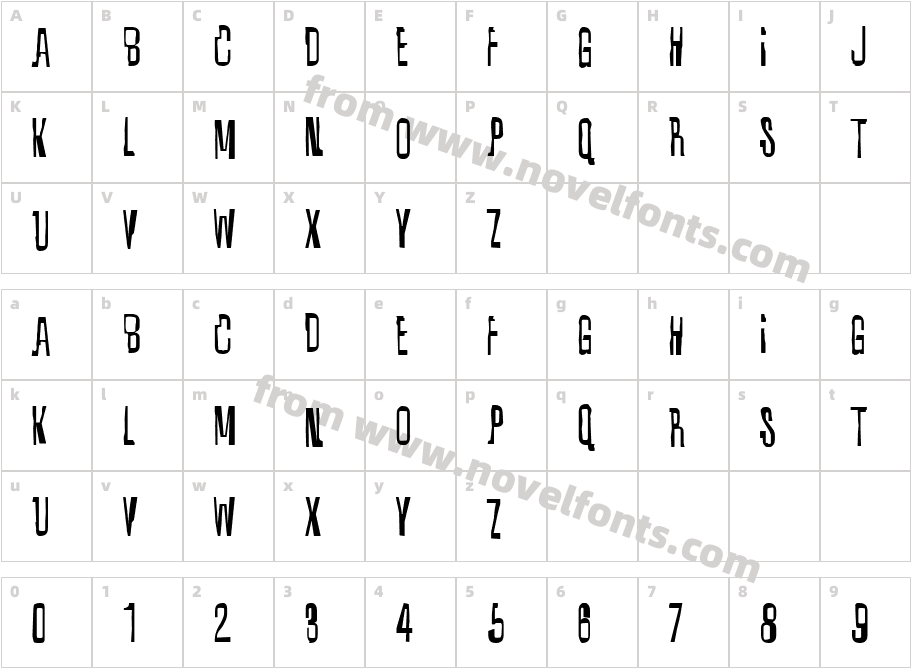 JI MerinoCharacter Map