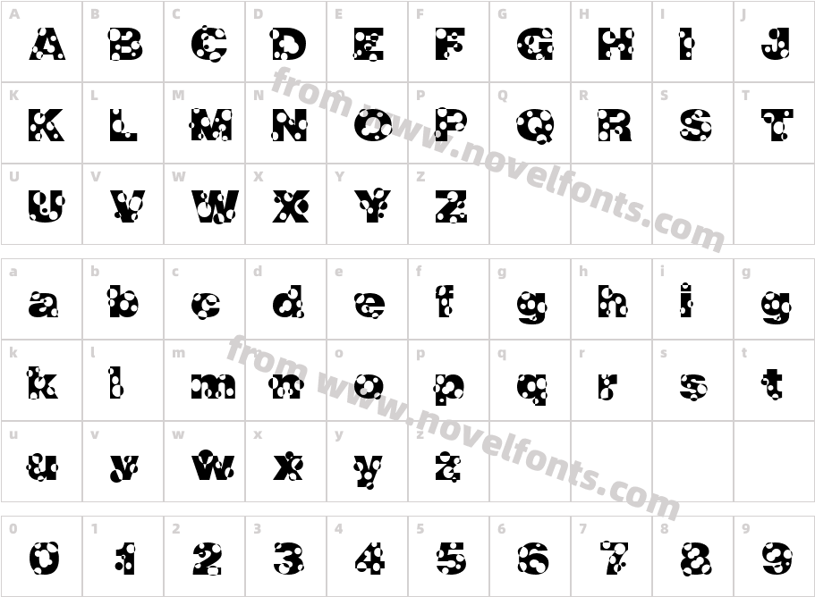 JI MiskalCharacter Map