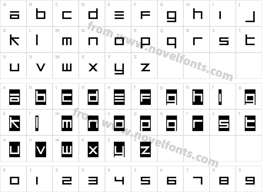 JI MitherCharacter Map