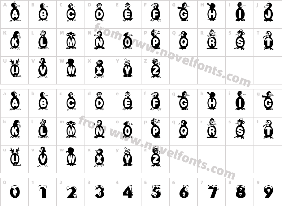 JI ModuloCharacter Map