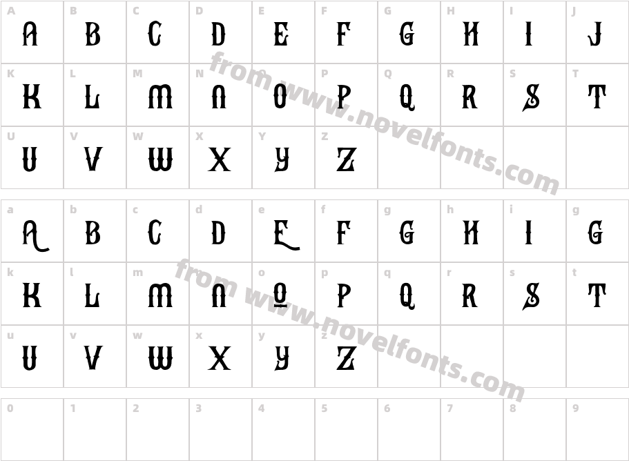 BlackHeatFreeDemoCharacter Map