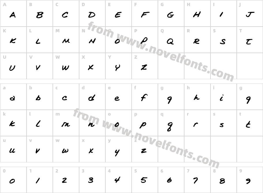 JI MoolahCharacter Map