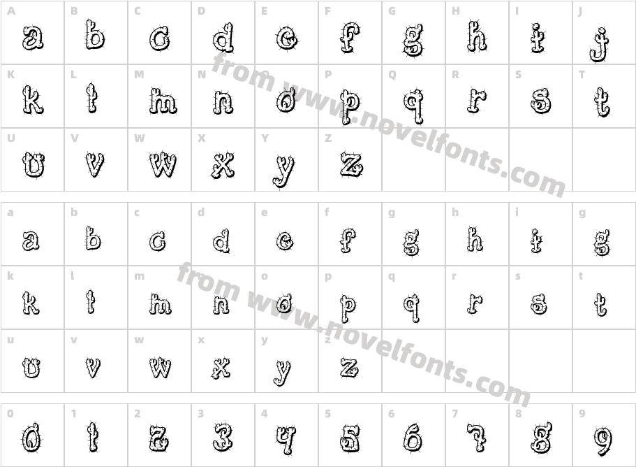 JI MooterCharacter Map