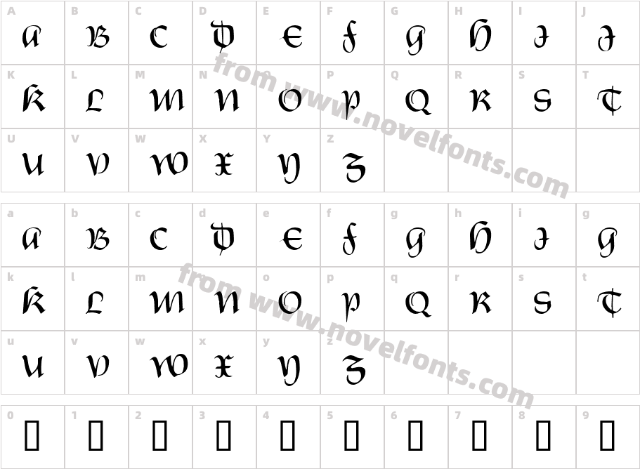 JI MuskieCharacter Map