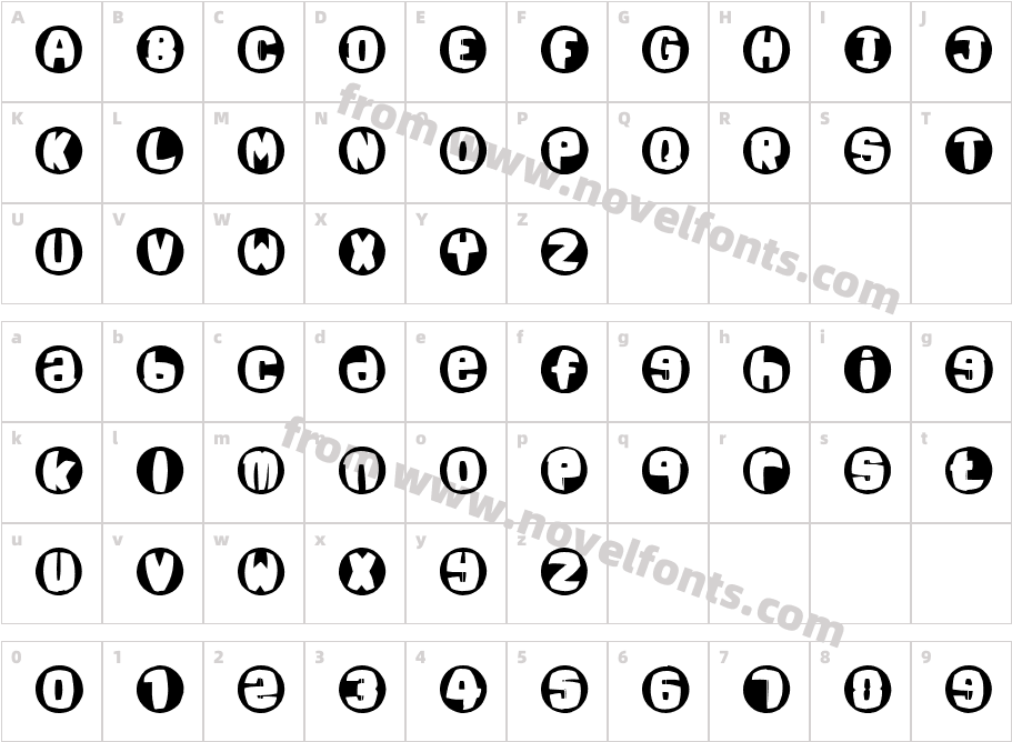 JI NervedCharacter Map