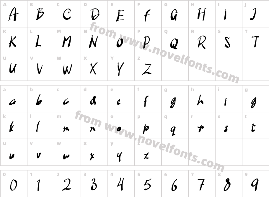 BlackRegularCharacter Map