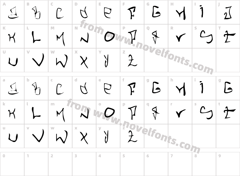 JI ParlorCharacter Map