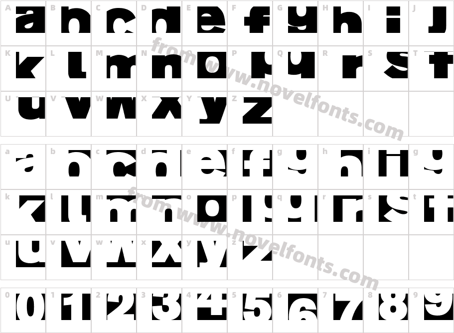 JI ParrelCharacter Map