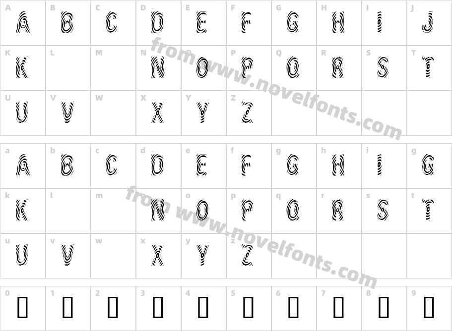 JI PattedCharacter Map