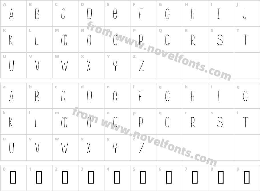 JI PaviseCharacter Map