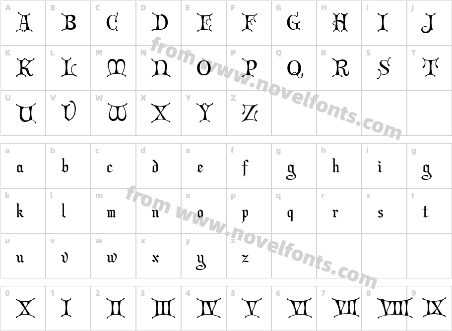 JI PencilCharacter Map