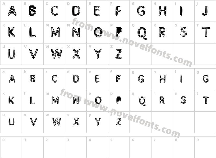 JI PertlyCharacter Map