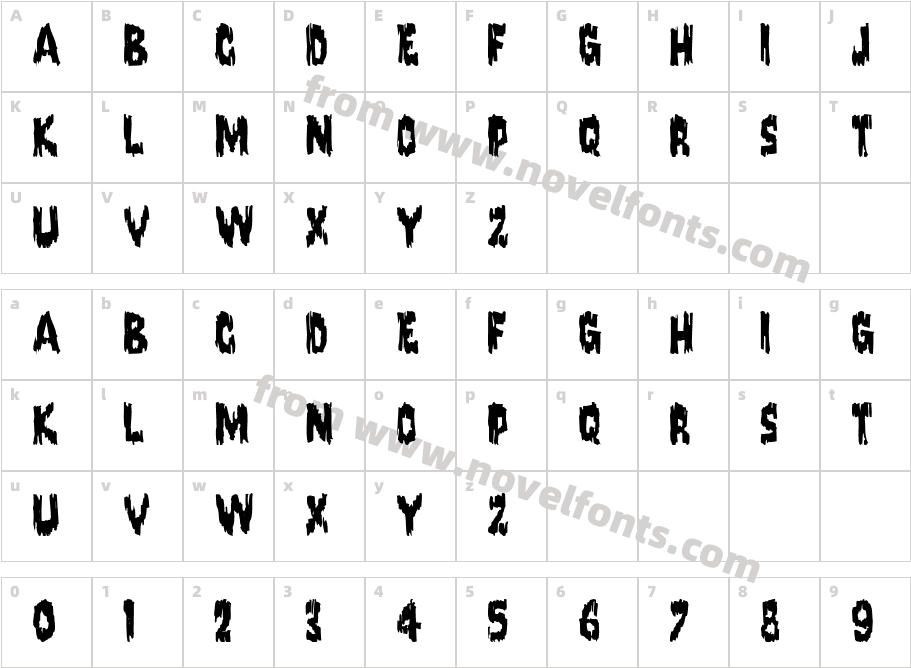 JI PhotonCharacter Map