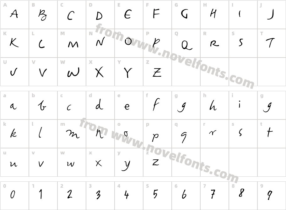 JI PlanedCharacter Map