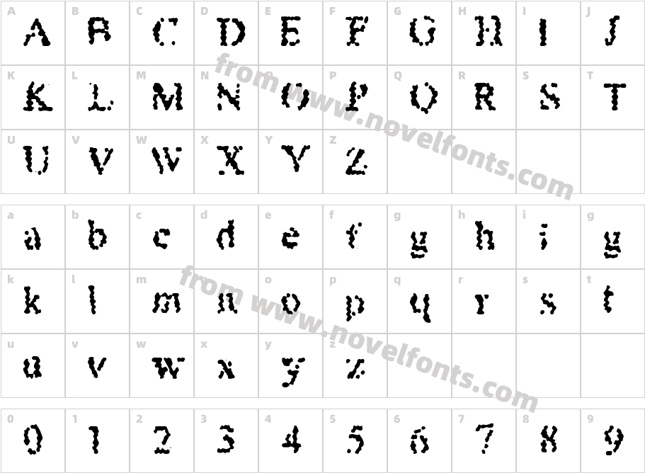 JI PleuraCharacter Map