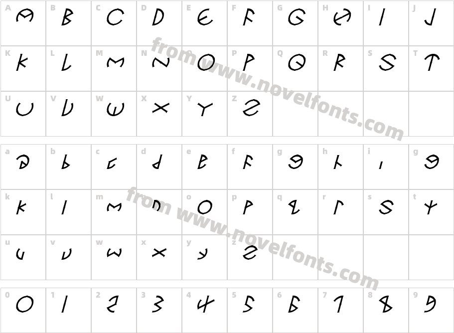 JI PluralCharacter Map