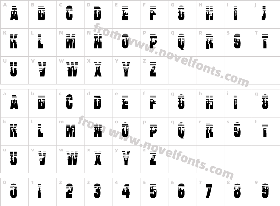 JI PoisedCharacter Map