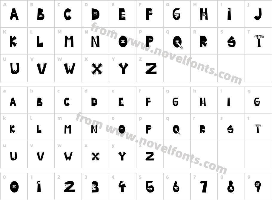 JI PopperCharacter Map