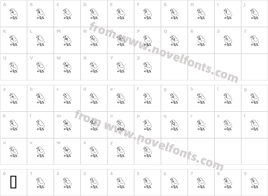 JI SaggedCharacter Map