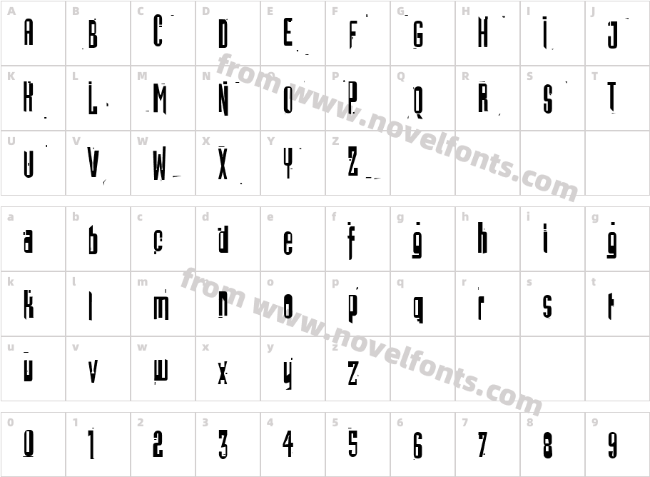 JI SangerCharacter Map