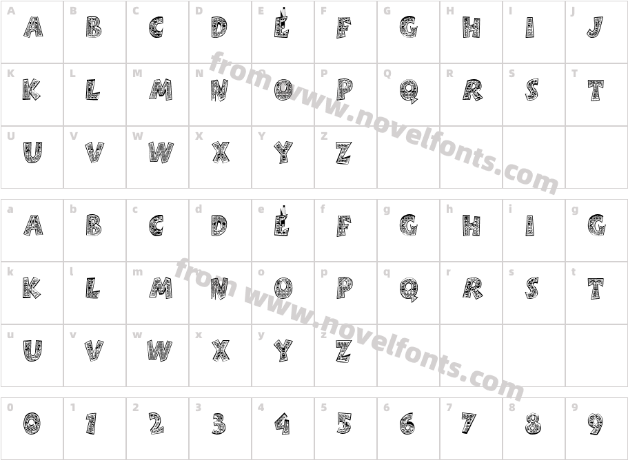 JI SatireCharacter Map