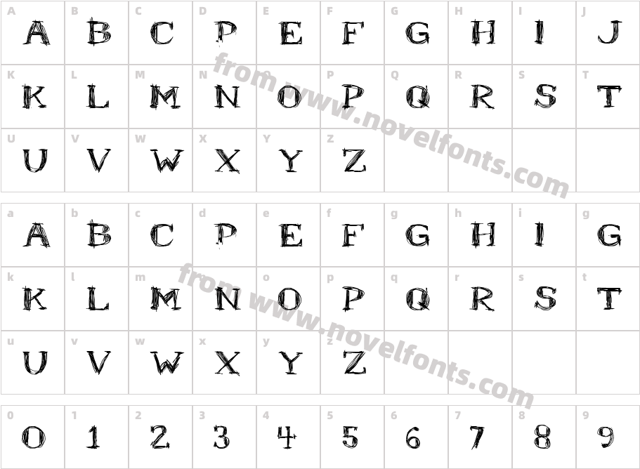 JI SenileCharacter Map