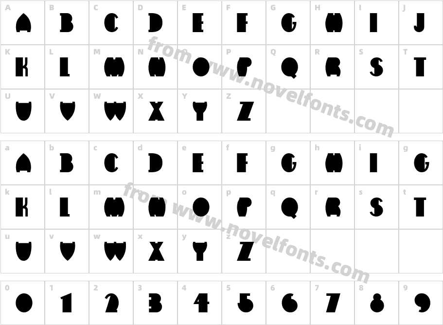 JI SherryCharacter Map