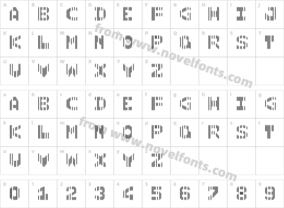 JI ShimmyCharacter Map