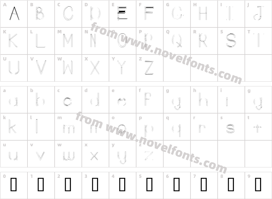 JI ShowerCharacter Map