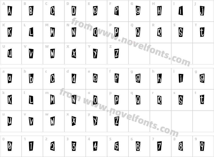 JI SiccedCharacter Map