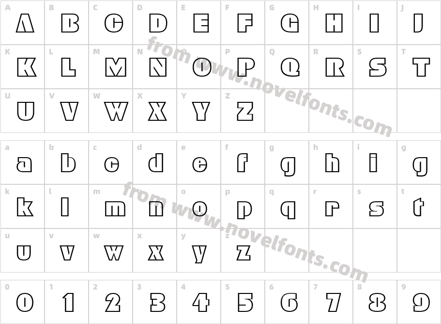 JI SliverCharacter Map