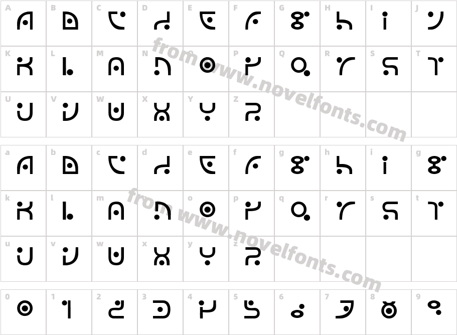 JI SmoggyCharacter Map