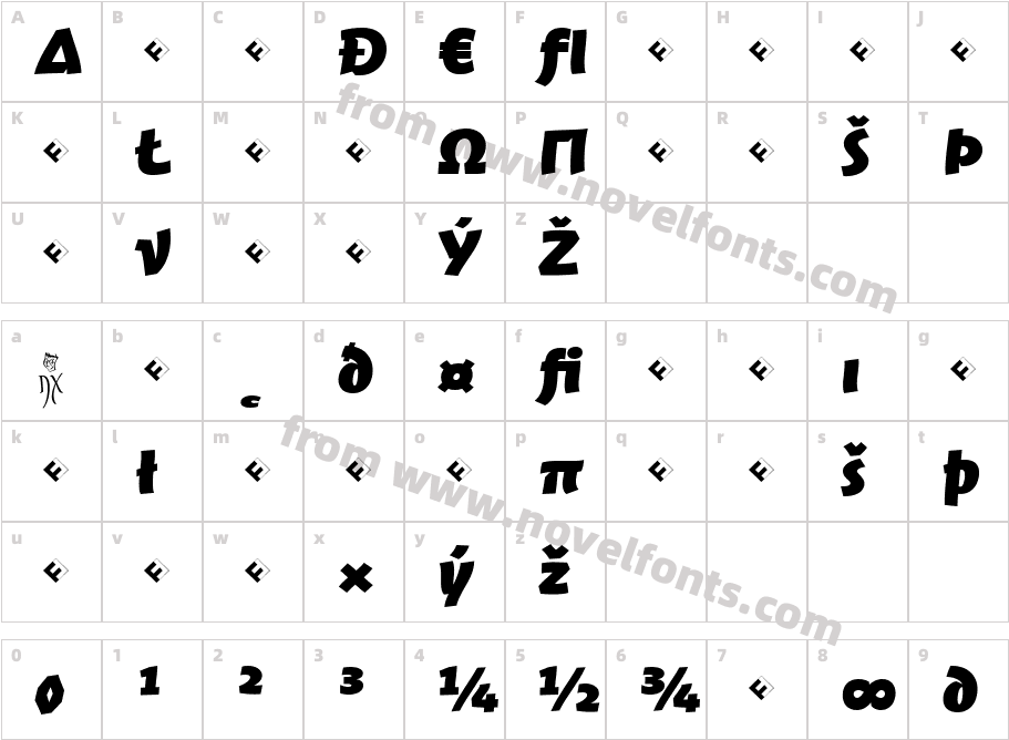 JambonoTF Black ExpertCharacter Map