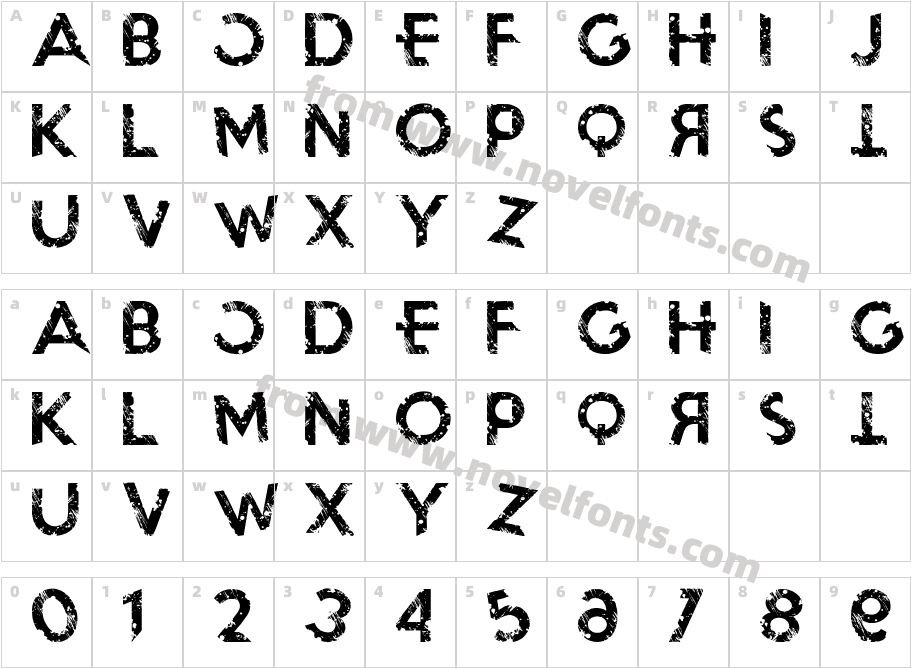 BlackoutMorningCharacter Map