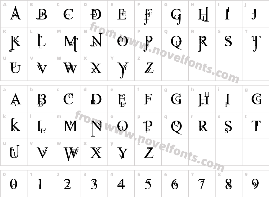 Jean SpliceCharacter Map