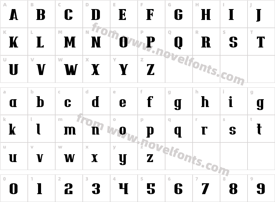 JemboreeCharacter Map