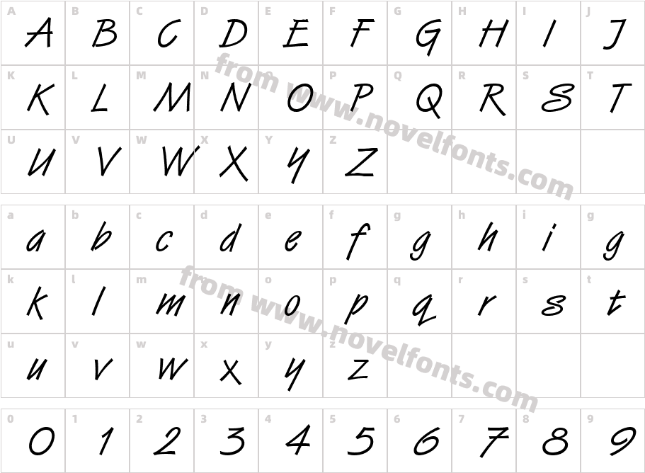 Jenny BeckerCharacter Map