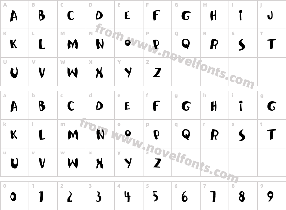 Jolly JackCharacter Map