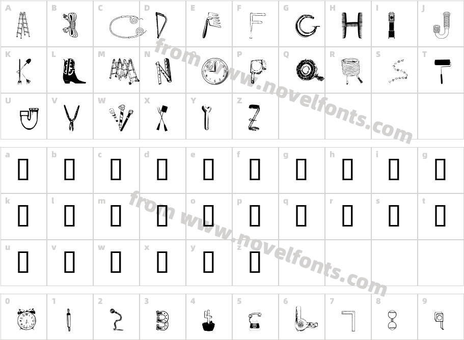 Junkpickers DelightCharacter Map