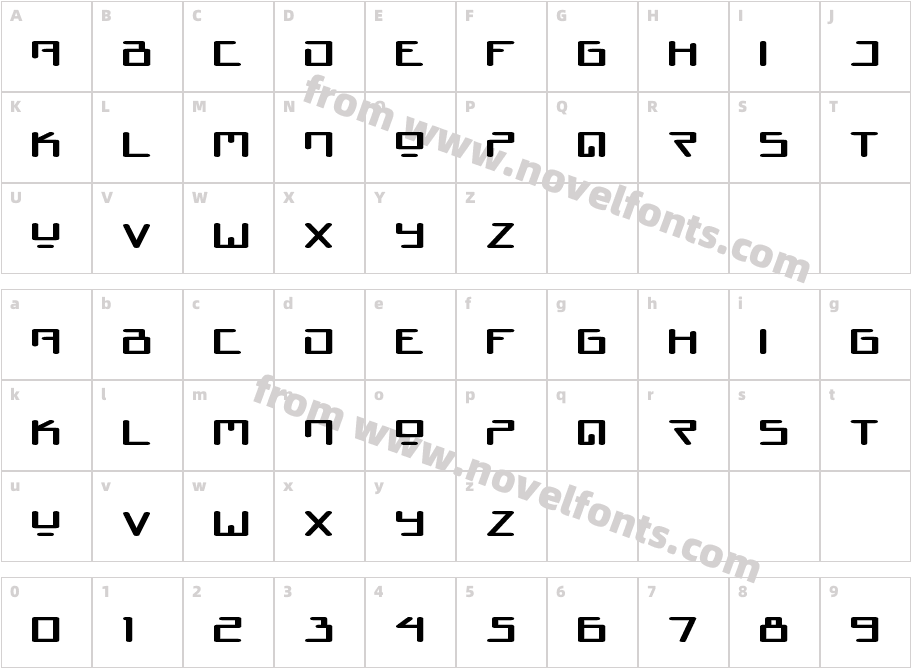 Juno ReactorCharacter Map