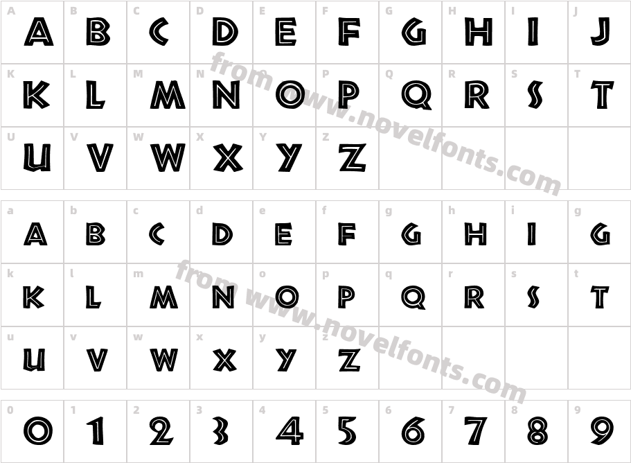 Jurassic NormalCharacter Map