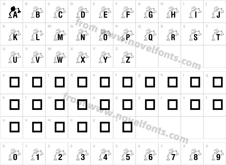 KR Lil Mike's RobotCharacter Map