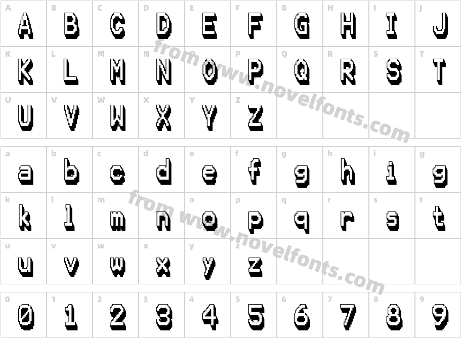 Karma SutureCharacter Map