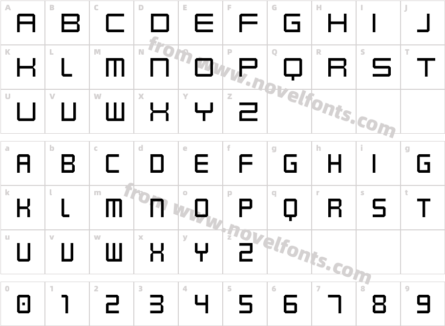 Karnivore LiteCharacter Map