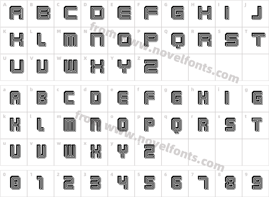 Karnivore StackCharacter Map