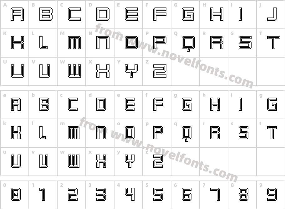 Karnivore TeccaCharacter Map