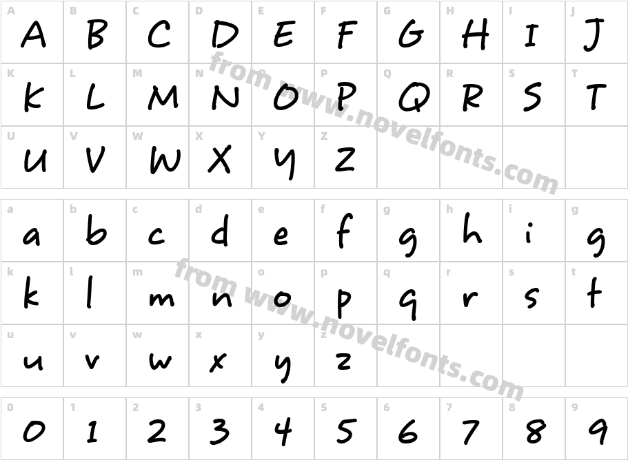 Karrot HmkCharacter Map