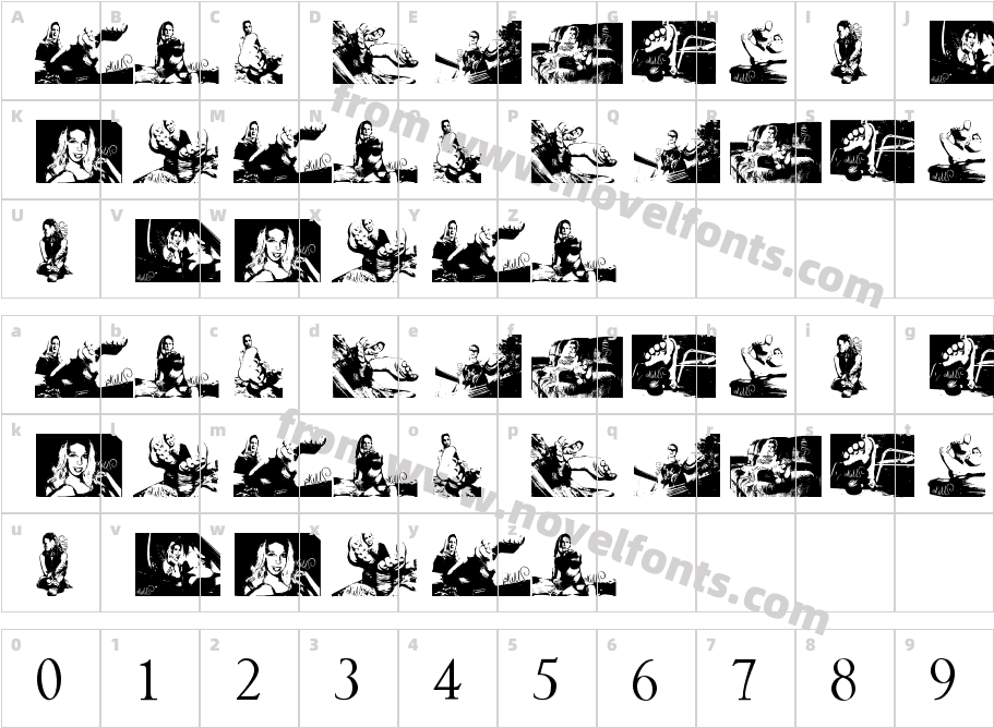 Karyna FeetCharacter Map