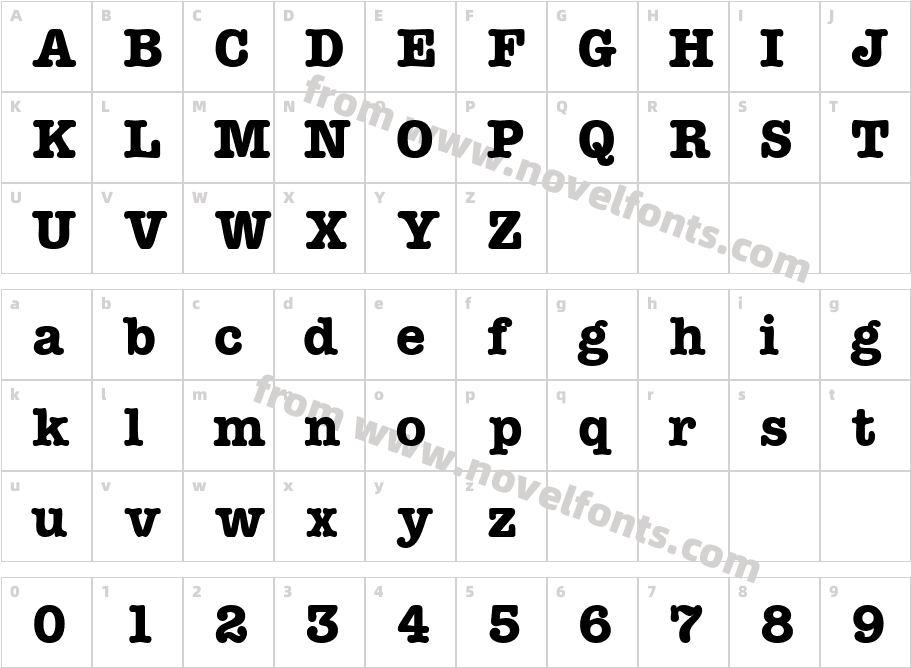 KeyboardS Si BoldCharacter Map